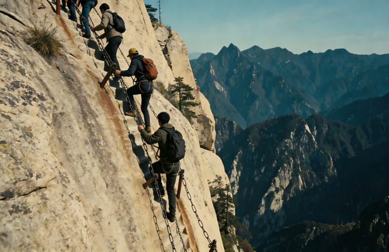 华山怎么爬最省力？四条精选线路一网打尽